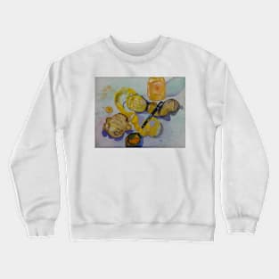 Ginger, lemon, honey. Crewneck Sweatshirt